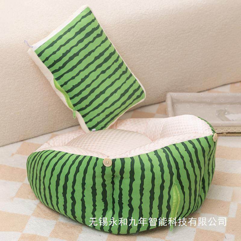 西瓜坐垫靠背一体地上蒲团椅垫卧室屁股垫子儿童沙发懒人坐墩,淘宝优惠券,粉丝福利购,淘宝优惠卷