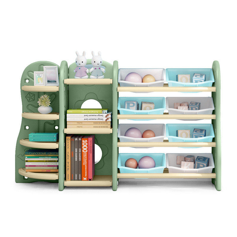 儿童收纳架子家用客厅柜箱整理大容量多层落地玩具柜儿童收纳架子,淘宝优惠券,粉丝福利购,淘宝优惠卷