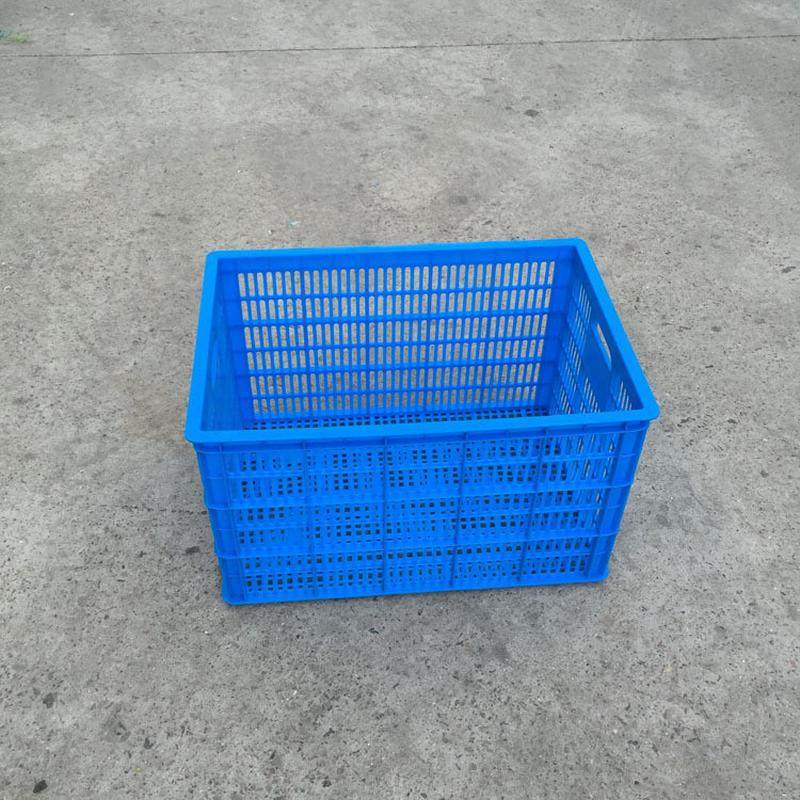 长方形蓝色680塑胶周转筐工厂塑料框如顺,淘宝优惠券,粉丝福利购,淘宝优惠卷