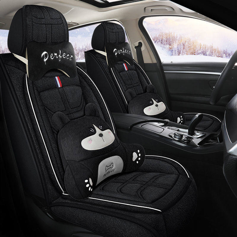 OEd汽车坐垫冬季毛绒全包围座套内装饰短毛绒座椅套冬天车套网红,淘宝优惠券,粉丝福利购,淘宝优惠卷