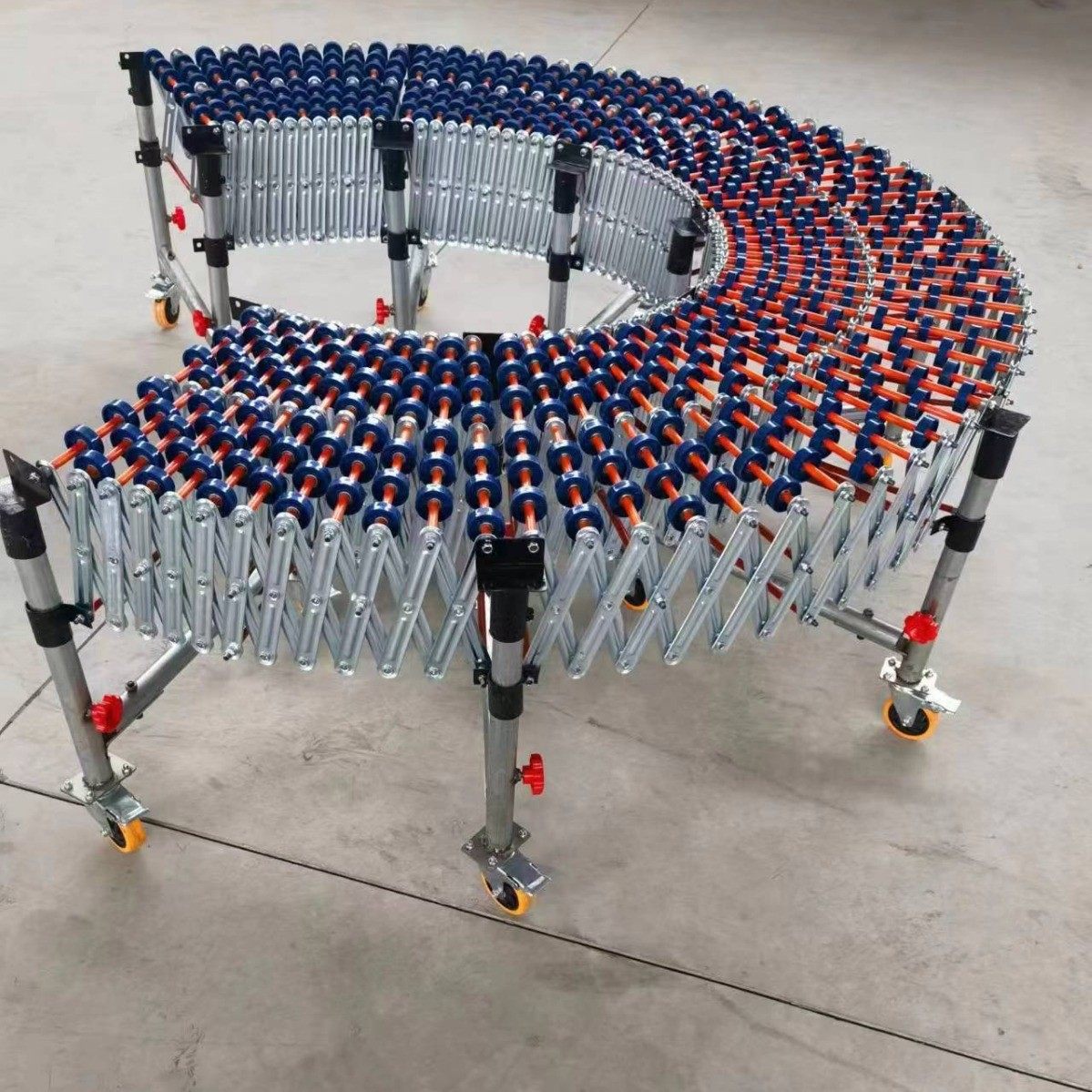 卸车卸货神器滑道无动力滚轮伸缩转弯输送带来轮传送带流水线,淘宝优惠券,粉丝福利购,淘宝优惠卷