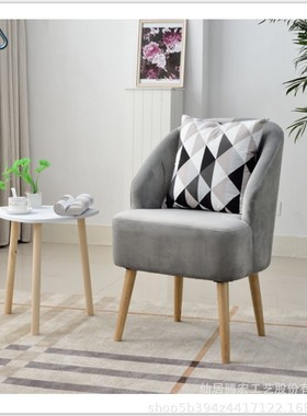 热销厂家单人卧室阳台懒人沙发现代简约布艺客厅小沙发椅