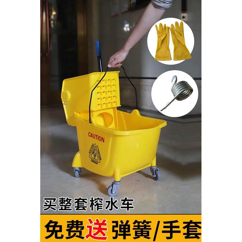 XEI3榨水车拖把桶尘推挤水桶拖地桶酒店商用大容量墩布柞水家用清,淘宝优惠券,粉丝福利购,淘宝优惠卷