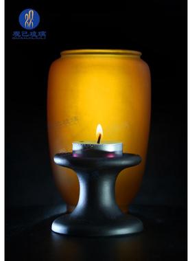 热销观己琉璃烛台宫廷风茶室书房灯罩感氛围茶桌唐风宋韵空间艺术