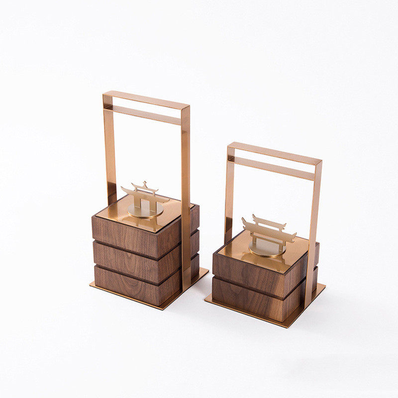 新中式木质提盒子摆件家居样板间书房博古架壁龛软装饰品陈列摆设,淘宝优惠券,粉丝福利购,淘宝优惠卷