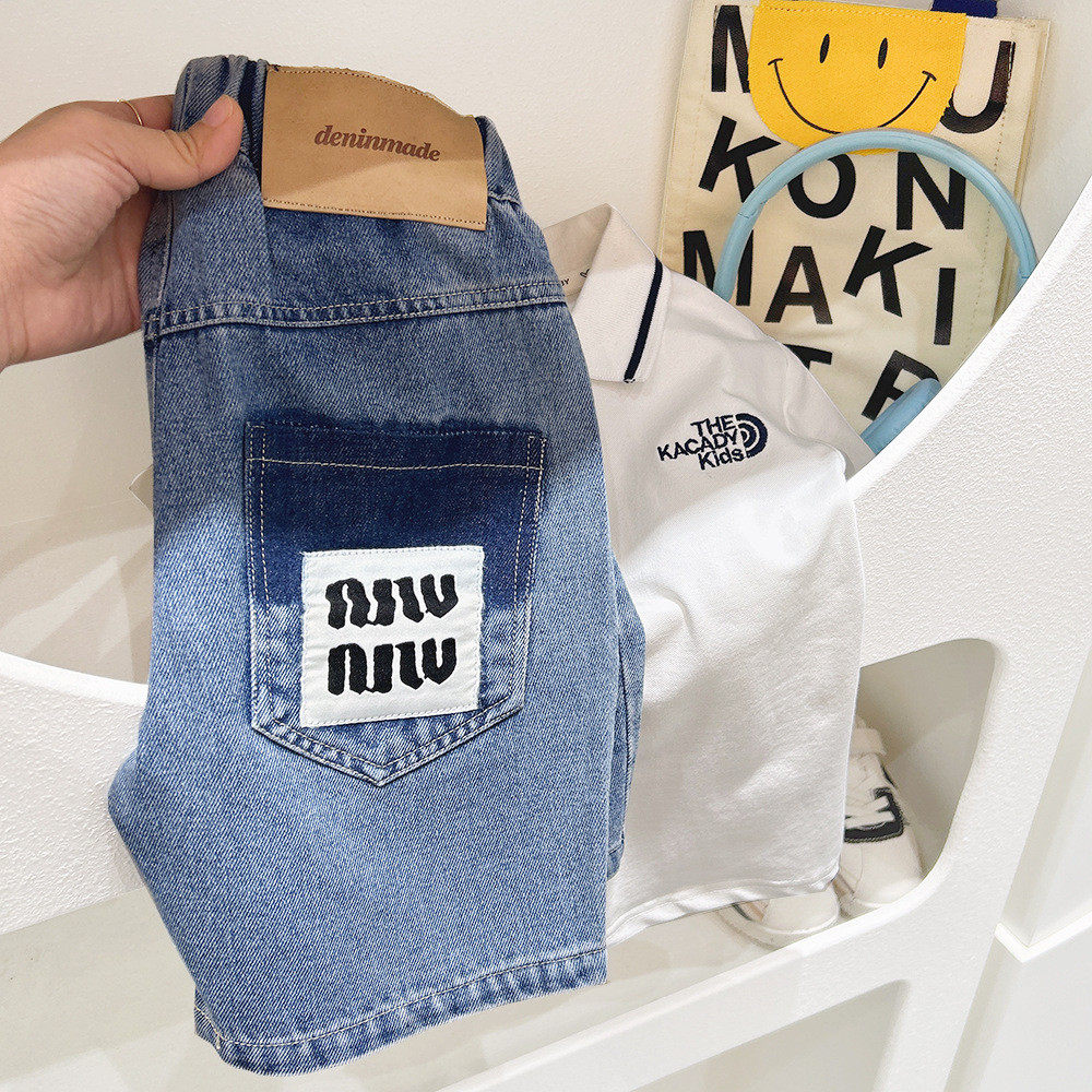 儿童宝宝牛仔时尚外穿2024夏季新款男童韩版五分裤沙滩裤,淘宝优惠券,粉丝福利购,淘宝优惠卷