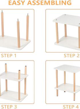 热销木质上下两层便携会客桌野餐聚会小桌子颜色可尺寸改