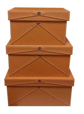 热销现代衣帽间绑绳收纳盒摆件橱柜衣橱装饰工艺软装摆件简约收纳