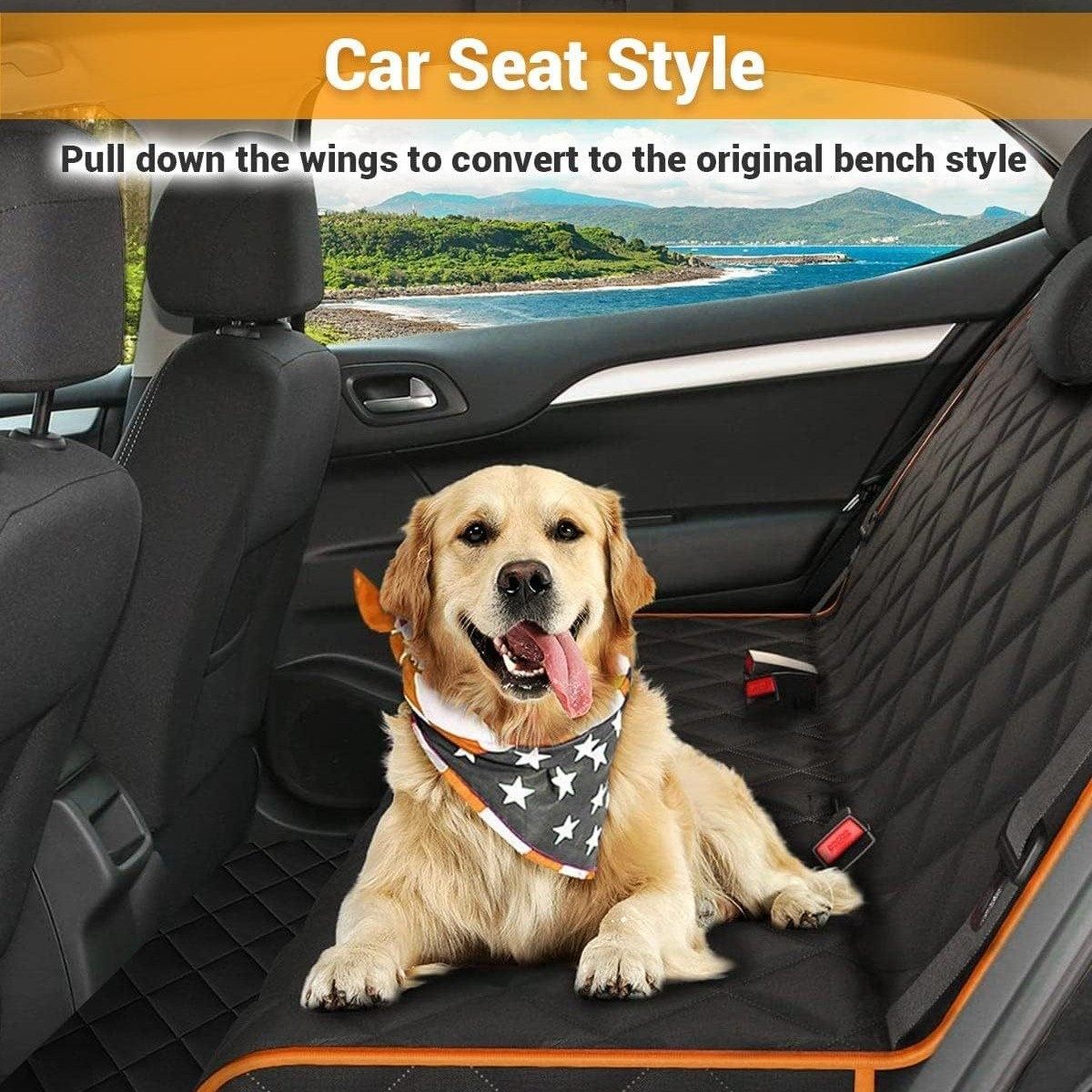 爆款宠物车载垫汽车坐垫狗狗垫后座专用外出防脏水后排狗窝,淘宝优惠券,粉丝福利购,淘宝优惠卷