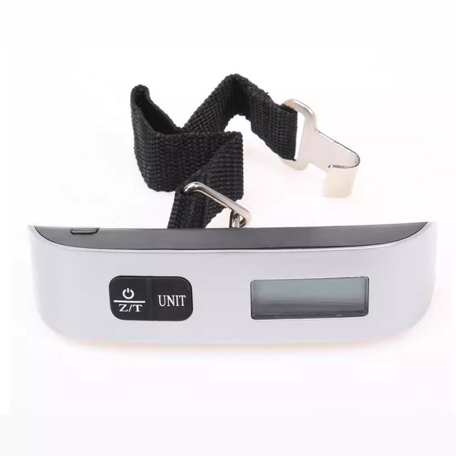 Factory direct sales T-type luggage scale portable 50kg portable scale luggage scale precision stainless steel household electronic scale