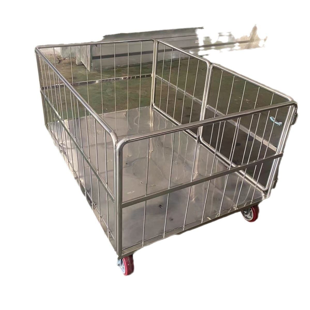 供应仓储重型笼铁笼子网线框式服装厂平板车制衣厂周转车折叠车,淘宝优惠券,粉丝福利购,淘宝优惠卷