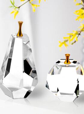 热销【软装样板房摆件】现代简约厂家水晶新中式客厅酒店摆件轻奢