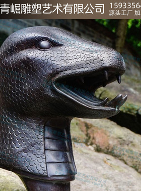 热销十二生肖兽首动物头喷水铜像兽铜塑庭院喷泉动物水池中生肖雕