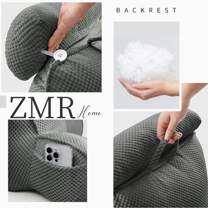 靠背垫床头加厚加大四季床上靠枕护腰护颈沙发腰靠床头老人靠背枕,淘宝优惠券,粉丝福利购,淘宝优惠卷