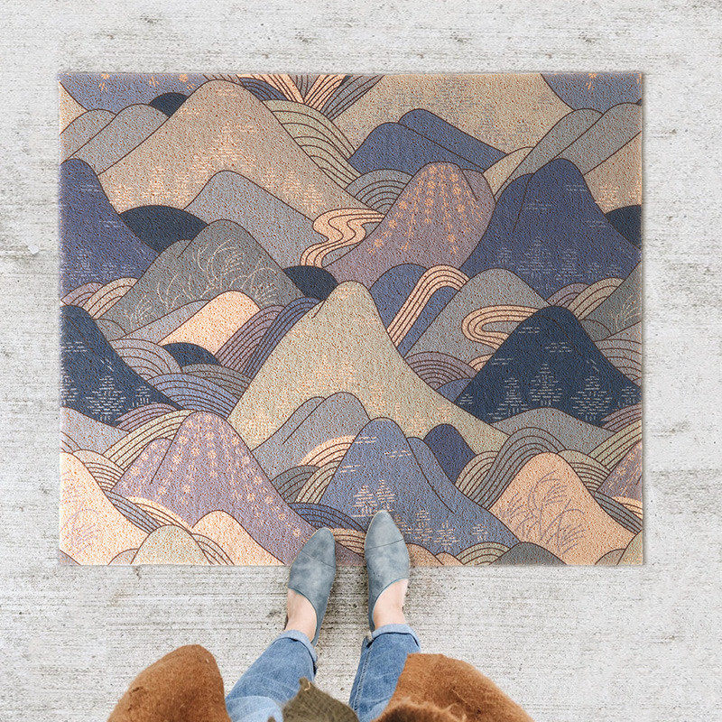 开门见山 日式玄关可裁剪地毯进门入户门口大面积地垫用门垫,淘宝优惠券,粉丝福利购,淘宝优惠卷