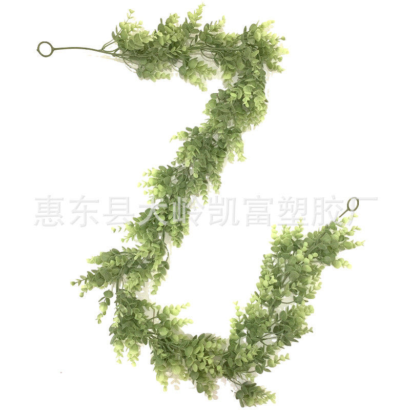 仿真藤条尤加利叶藤条家居布置派对拍摄装饰金钱藤条叶绿植藤蔓,淘宝优惠券,粉丝福利购,淘宝优惠卷