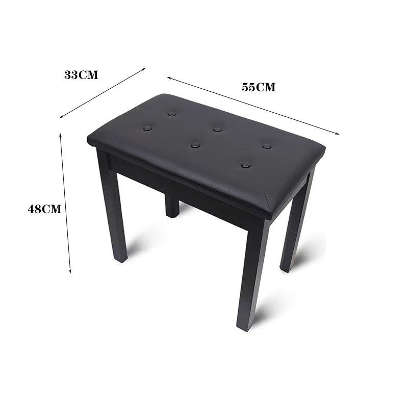 实木腿单人钢琴凳高回弹坐垫钢琴椅大款单人琴凳子电钢琴凳子书箱,淘宝优惠券,粉丝福利购,淘宝优惠卷