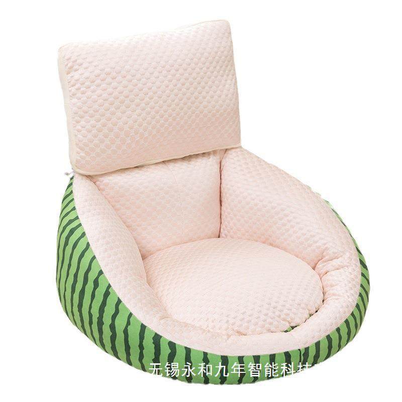 西瓜坐垫靠背一体地上蒲团椅垫卧室屁股垫子儿童沙发懒人坐墩,淘宝优惠券,粉丝福利购,淘宝优惠卷