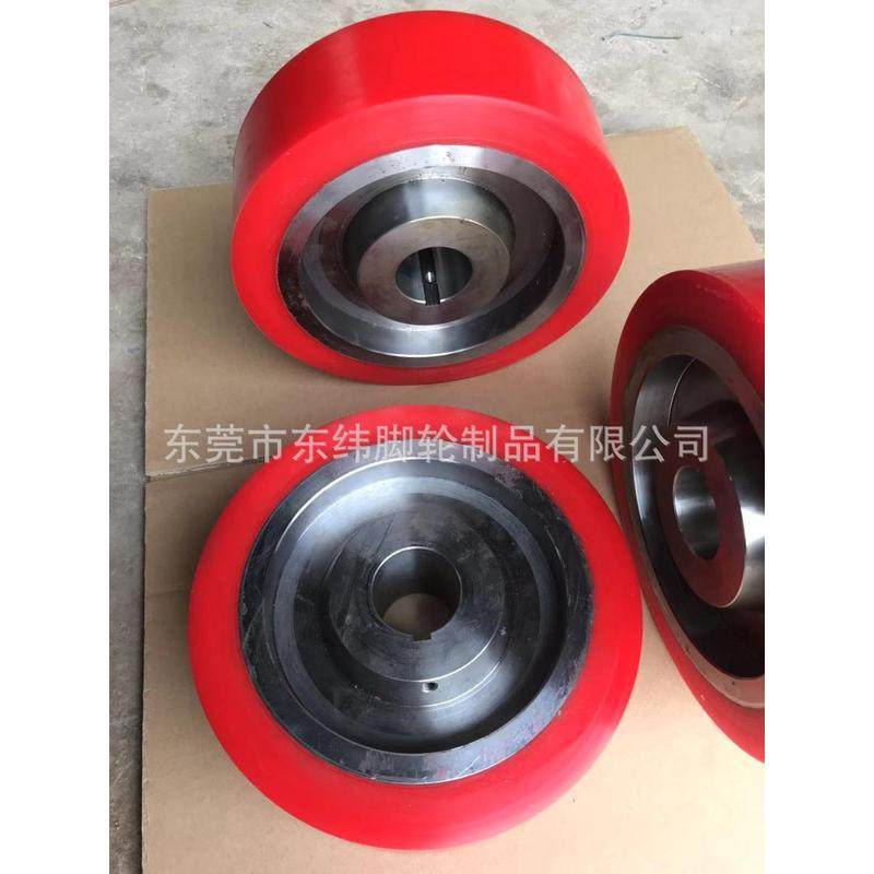 45号钢铁芯包聚氨酯摩擦轮传动驱动轮橡胶滚轮邵氏硬度92A,淘宝优惠券,粉丝福利购,淘宝优惠卷