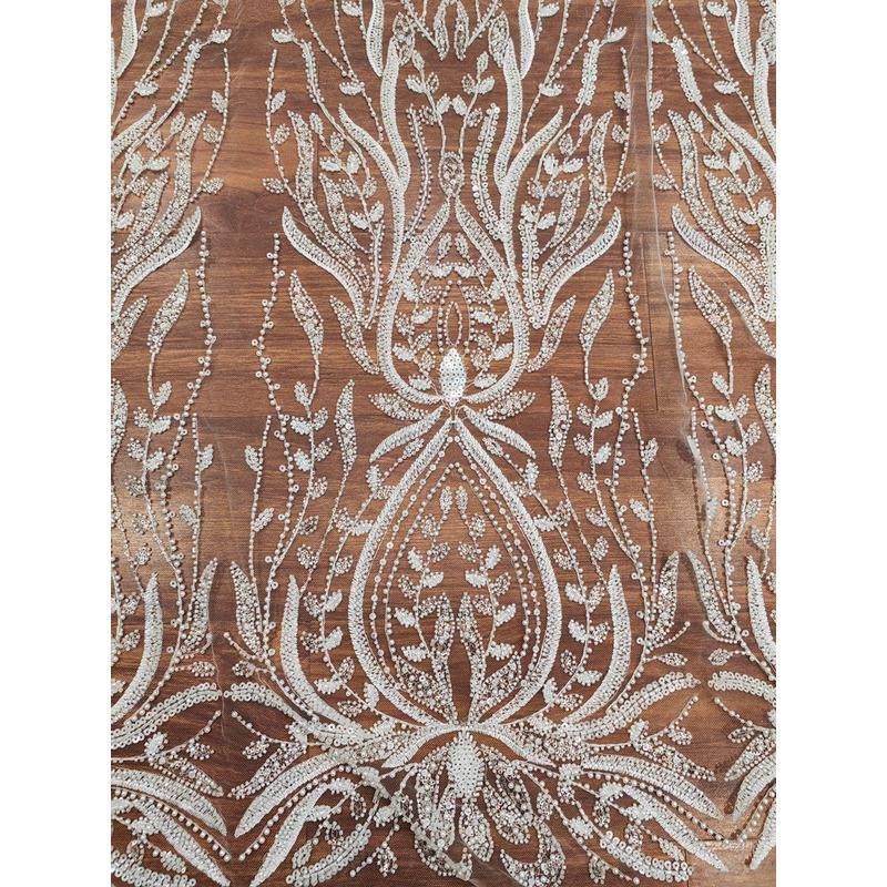 新款高品质重工钉珠亮片蕾丝网纱婚纱礼服花边辅料,淘宝优惠券,粉丝福利购,淘宝优惠卷