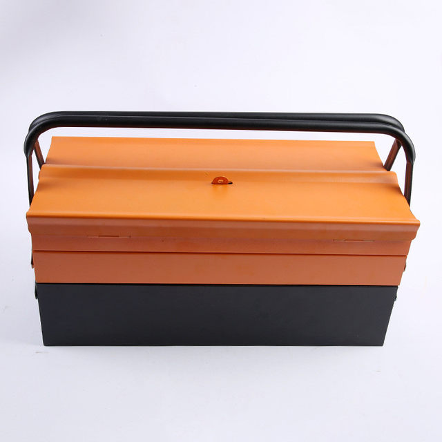 85-piece auto repair tool set professional mechanic kit tool box multifunction folding three-layer hardware tool set