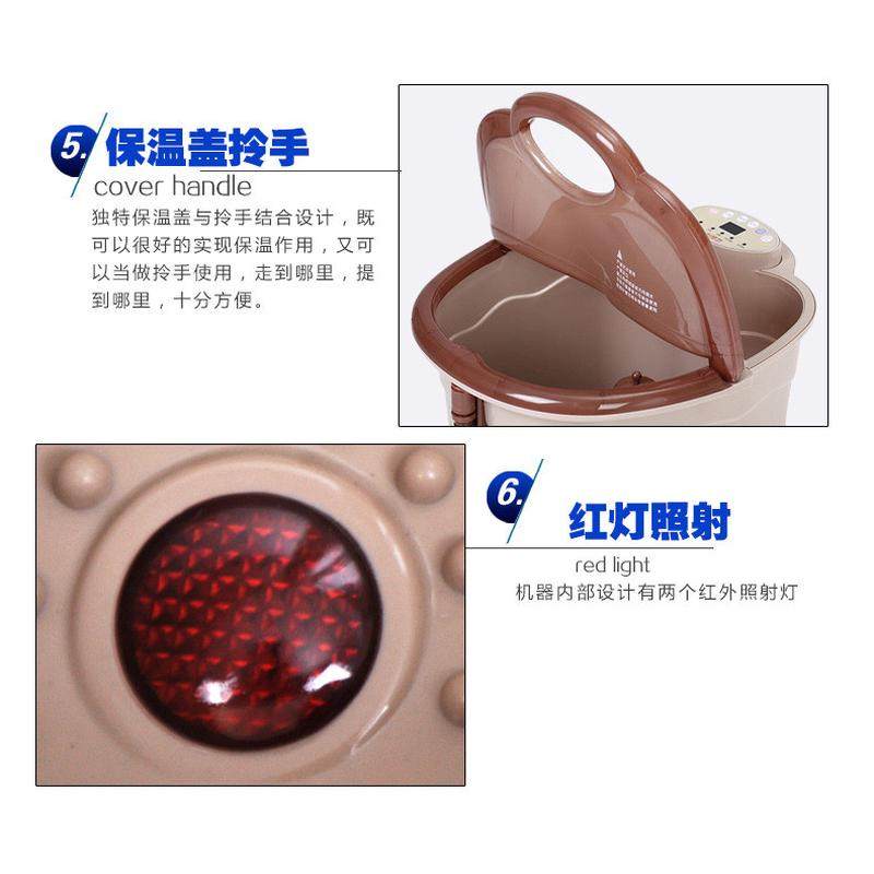 足浴盆深桶按摩喷泉遥控洗脚盆冲浪,淘宝优惠券,粉丝福利购,淘宝优惠卷