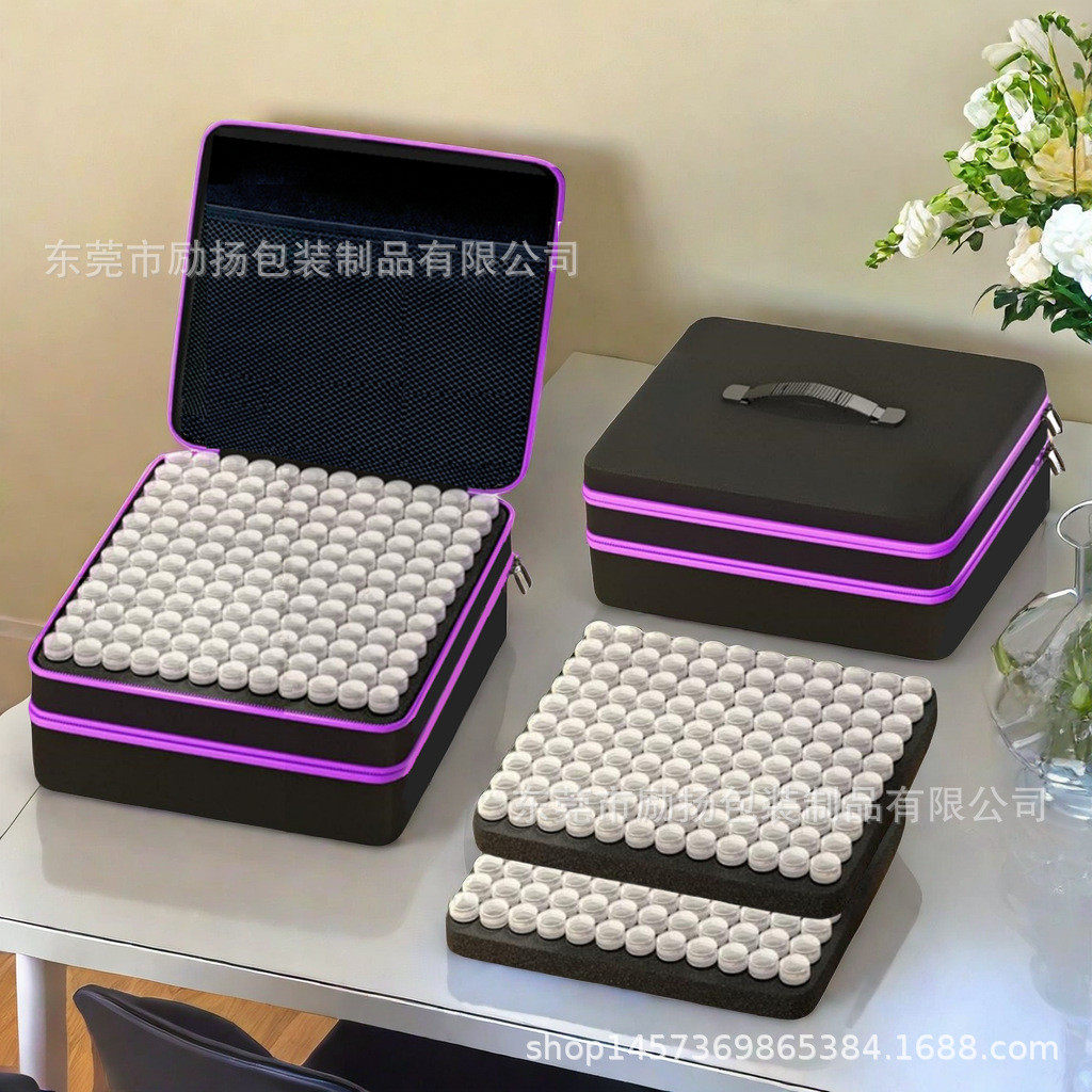 画收纳包水晶美甲钻贮存瓶收纳盒432格大容量套装,淘宝优惠券,粉丝福利购,淘宝优惠卷