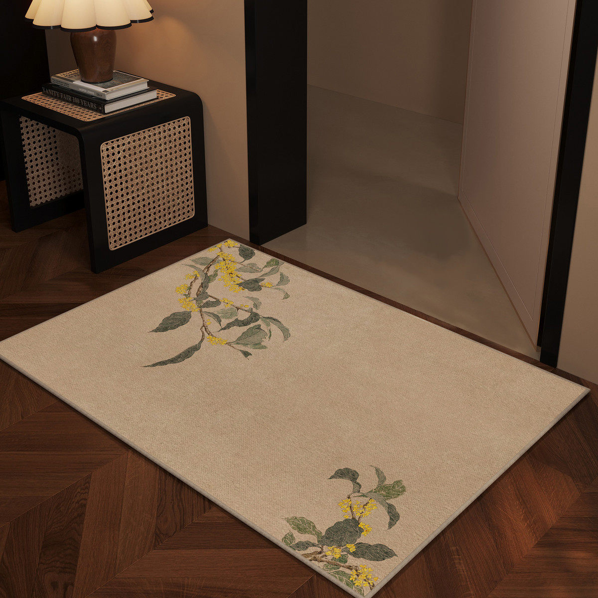 入户地垫新中式入户门垫防滑耐脏脚垫进门垫客厅玄关走廊定制地毯,淘宝优惠券,粉丝福利购,淘宝优惠卷