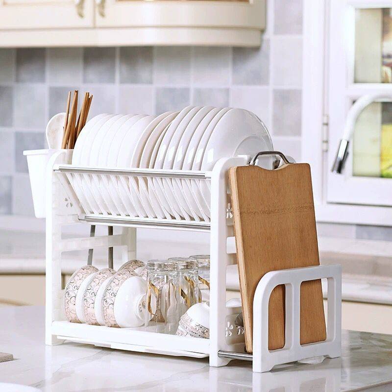 碗盘沥水收纳架子厨房置物架放碗碟厨具砧板架塑料筷子筒多用兴之,淘宝优惠券,粉丝福利购,淘宝优惠卷