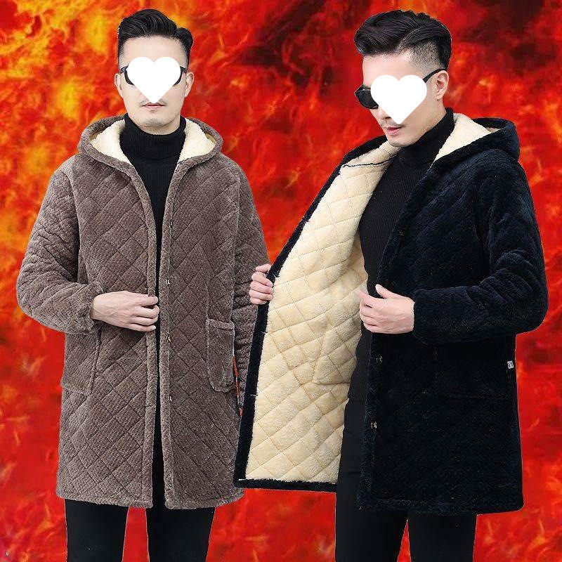 现货四川省省服男加肥加大罩衣士棉衣加绒加厚工作服宽松码长款棉,淘宝优惠券,粉丝福利购,淘宝优惠卷