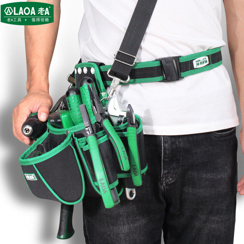老A多功能木工装钉工具腰包电钻腰包多用包腰包腰挂工具包,淘宝优惠券,粉丝福利购,淘宝优惠卷