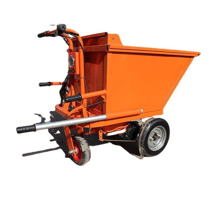 建筑工地电动手推三轮车搬运灰斗翻斗车拉沙拉砖拉粪农用自卸车,淘宝优惠券,粉丝福利购,淘宝优惠卷
