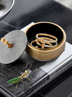 热销米洛电视简约美式家居插花瓶摆件客厅思维酒柜装饰品创意玄关