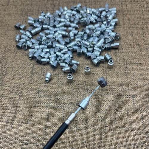 适用迪卡侬自行车线管固定卡扣过线扣关口刹车线帽头单车套管定位 - 图0