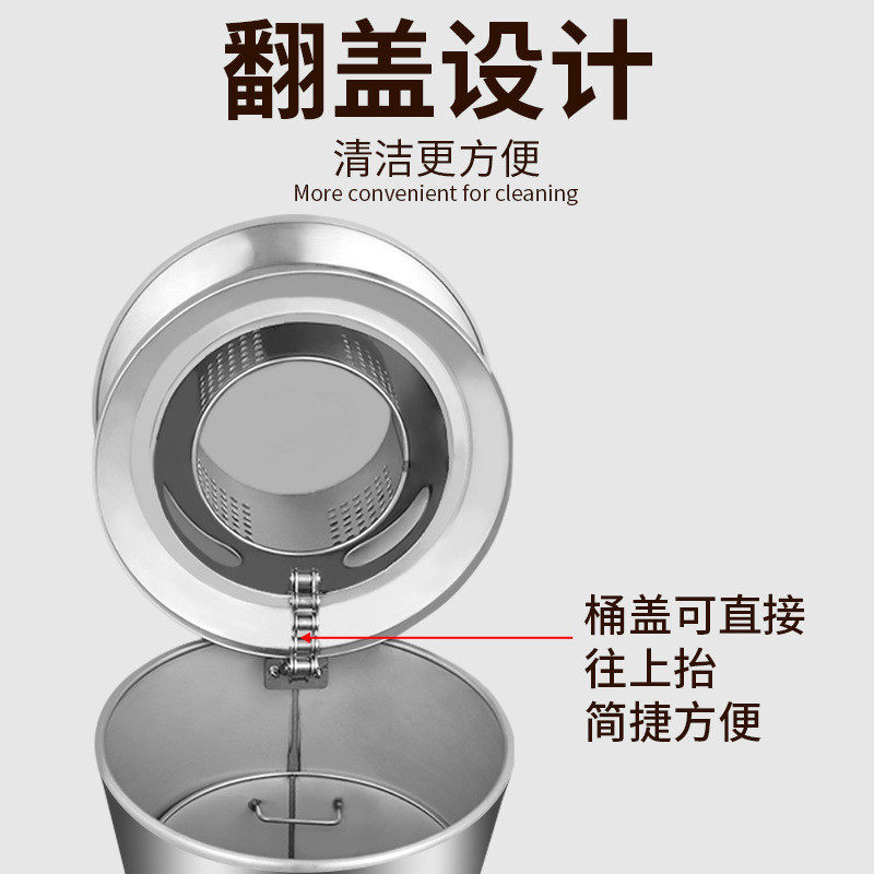 Q683不锈钢烟蒂柱烟灰缸立式商场灭烟桶室外吸烟区公园落地户外垃,淘宝优惠券,粉丝福利购,淘宝优惠卷