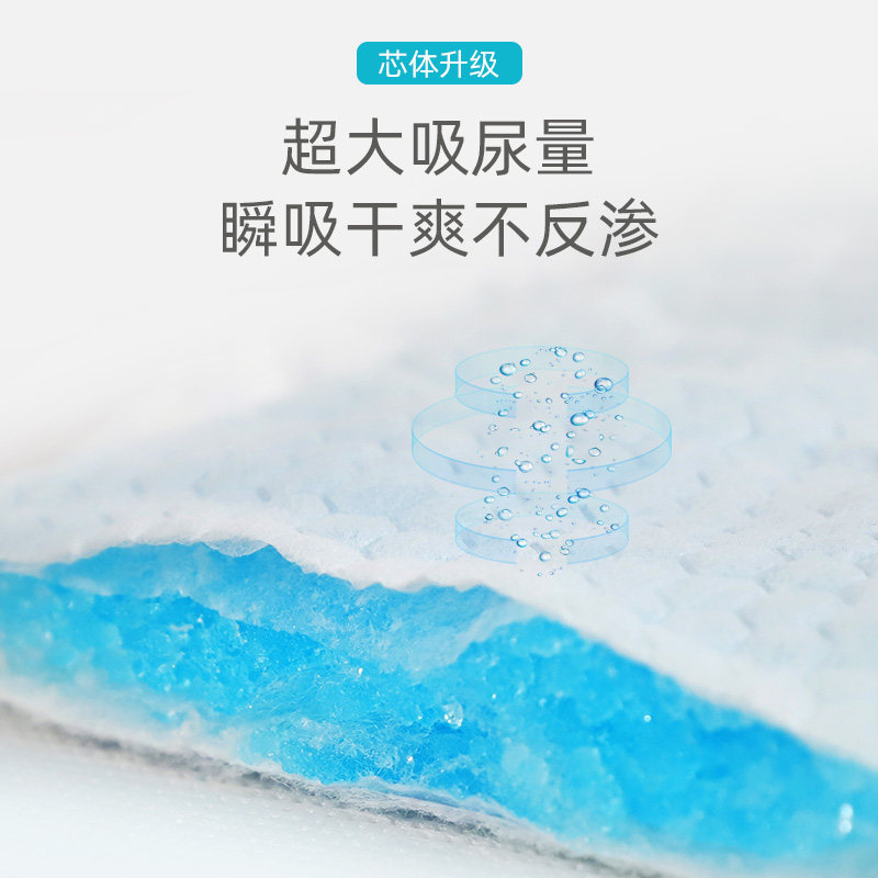 雅酷纸尿裤L婴儿超薄透气干爽新生宝宝尿不湿smxlxxl非拉拉尿片夏