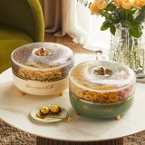 Современные домохозяйки сухой фрукты домашняя гостиная кофейная столик для конфеты для хранения света Light Luxury High -End High -Value Snack Box