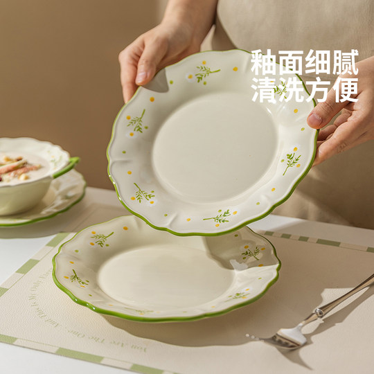 Moderne Hausfrauen unterglasurfarbene Schüsseln, Geschirr, Geschirr, Reisschüsseln aus Keramik