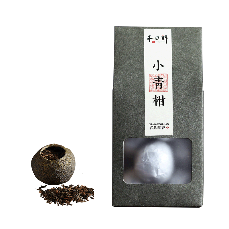 颗 10 年普洱 8 陈皮普洱茶熟茶 新会柑普茶 正宗天马小青柑普洱茶 颗 10 年普洱 8 陈皮普洱茶熟茶 新会柑普茶 正宗天马小青柑普洱茶