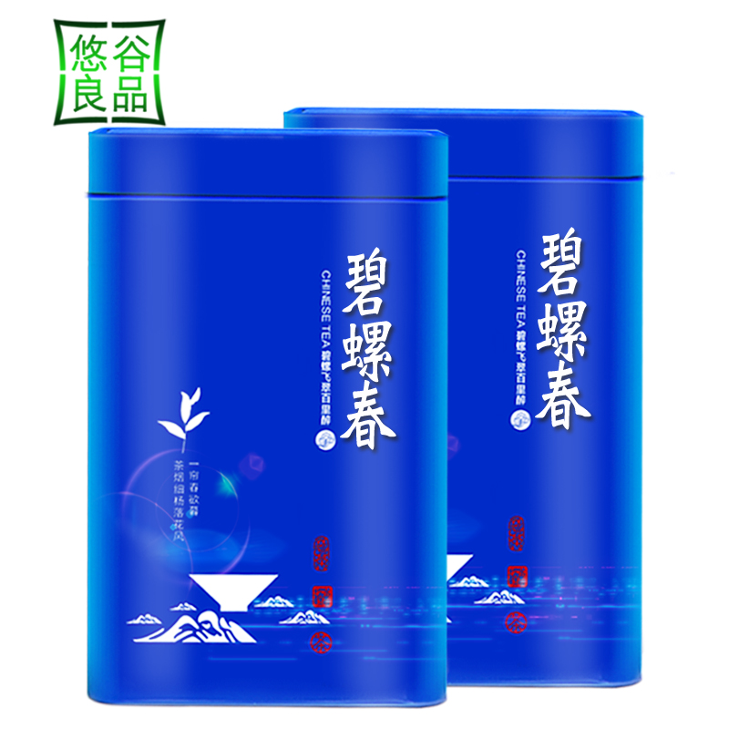 碧螺春茶叶绿茶2021新茶苏州明前罐装毛尖特产浓香型碧螺春共500g