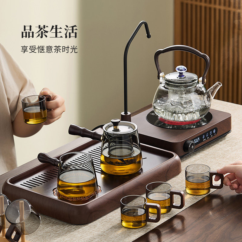 自动上水电陶炉煮茶器家用陶壶茶炉泡茶抽水保温烧水壶2026年新款,淘宝优惠券,粉丝福利购,淘宝优惠卷