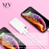 YLV polymer sạc kho báu 10000 mAh sạc nhanh siêu mỏng di động dung lượng lớn mỏng và nhẹ di động mini nhỏ Apple Huawei kê VIVO điện thoại di động vạn năng có thể được lấy - Ngân hàng điện thoại di động Ngân hàng điện thoại di động