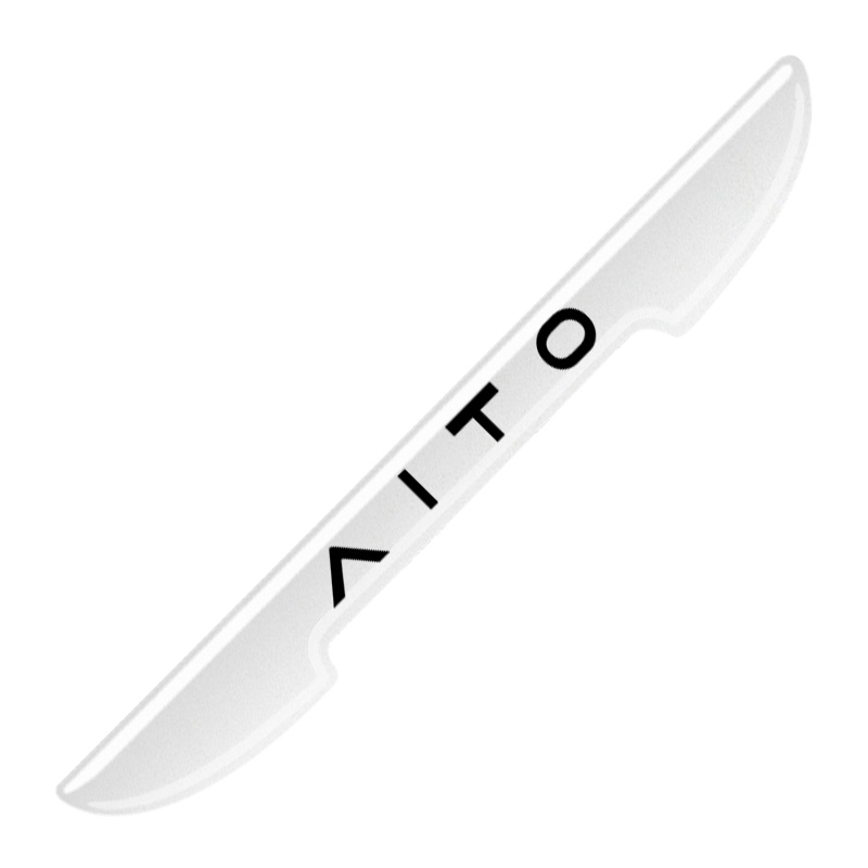 问界M5 M7 M9汽车车门防撞条白色防刮擦装饰防护贴后视镜保护胶条 - 图3