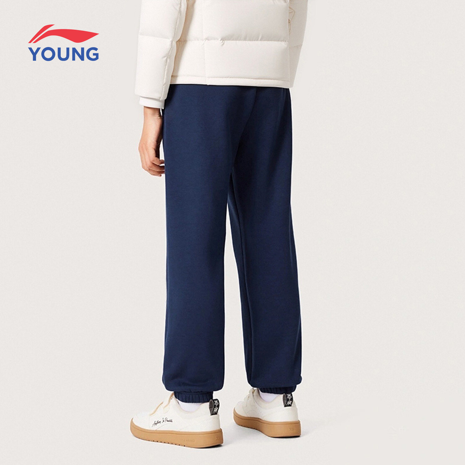 李宁儿童运动裤男女同款加绒2026年秋冬新款保暖御寒亲肤舒适卫裤,淘宝优惠券,粉丝福利购,淘宝优惠卷