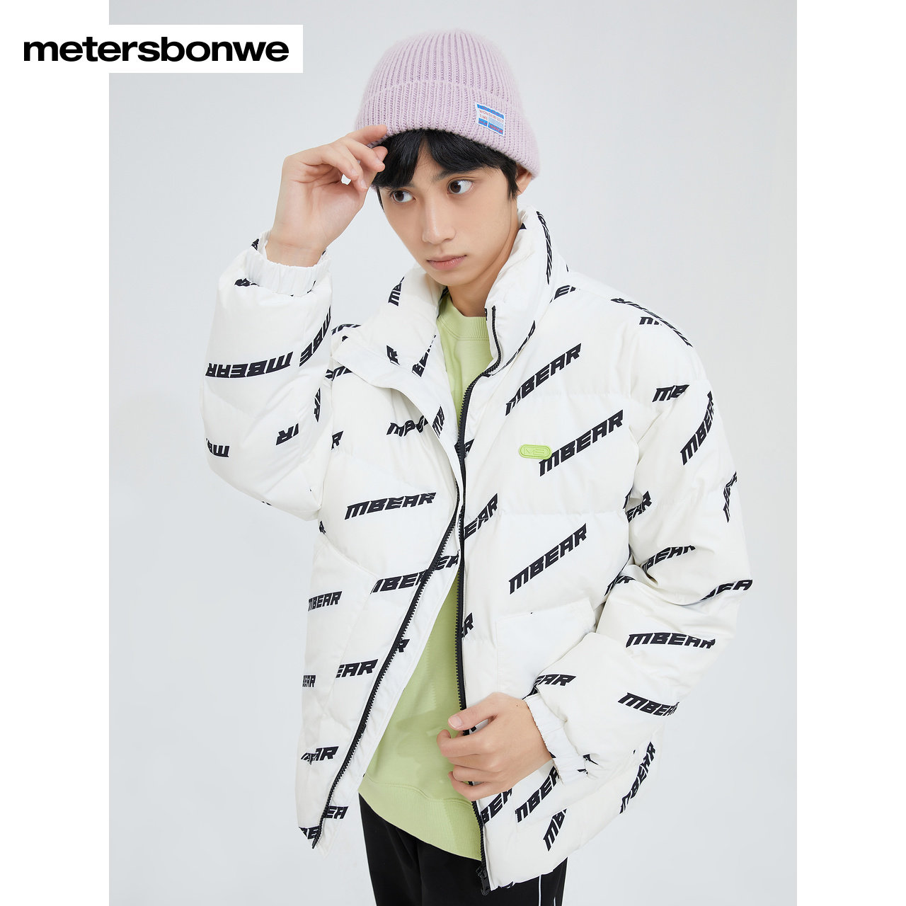  metersbonwe霓尚羽绒服