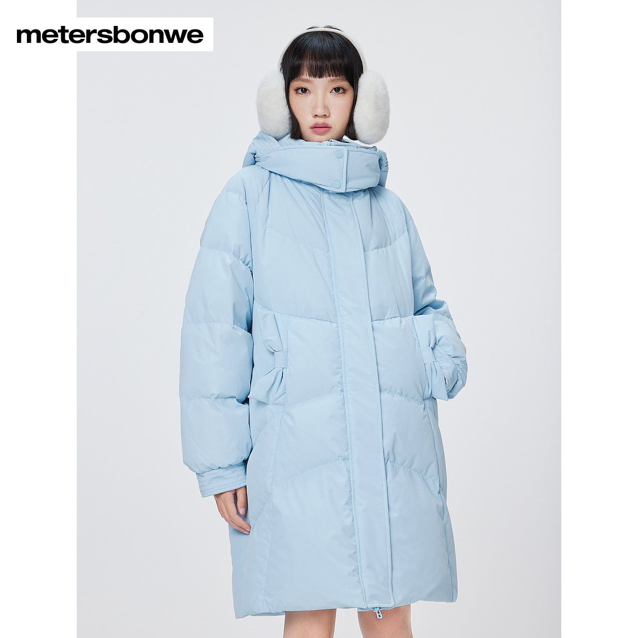  metersbonwe霓尚羽绒服