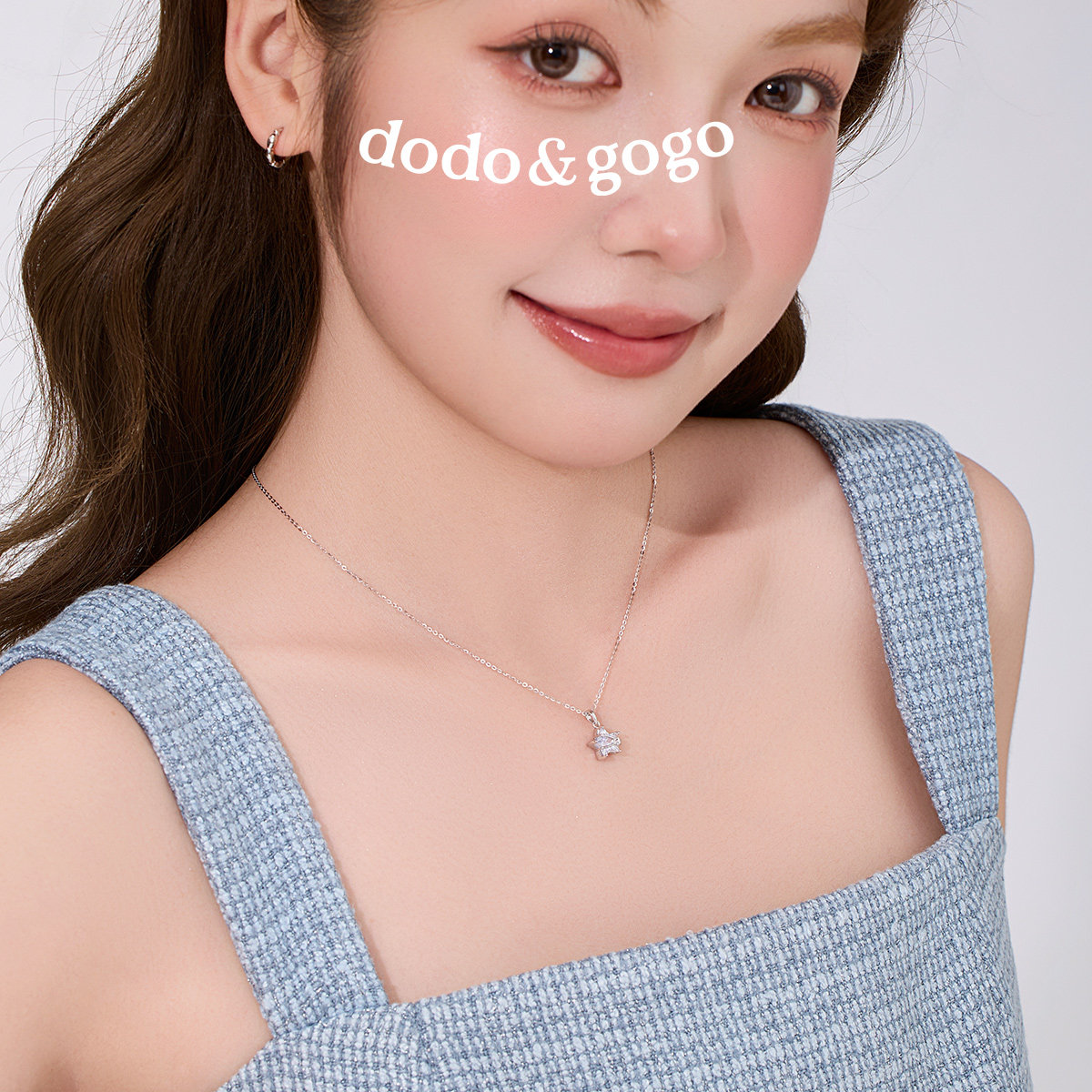 DODOGOGO星星纯银项链女款配饰轻奢小众高级毛衣链锁骨链颈链吊坠,淘宝优惠券,粉丝福利购,淘宝优惠卷