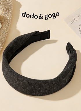 DODOGOGO韩系宽边发箍新款百搭