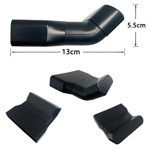 适用帝豪GS、GL座椅下出风口加长保护罩45度导流延长管空调改装件 - 图2