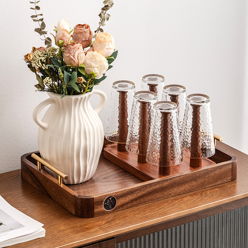 实木杯架杯子架挂架桌面水杯收纳架倒挂沥水茶杯玻璃杯收纳置物架,淘宝优惠券,粉丝福利购,淘宝优惠卷